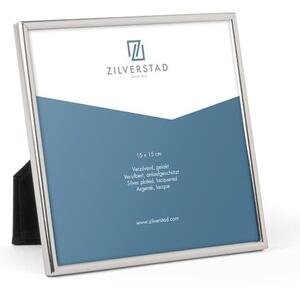 Ezüstszínű fém álló-fali képkeret 16x16 cm Sweet Memory – Zilverstad