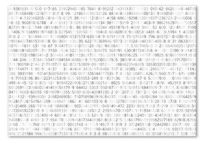 Akrilüveg fotó Bináris kód