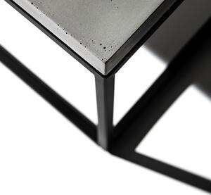 Beton tárolóasztal 100x100 cm Perspective - Lyon Béton