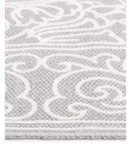 Salima szürke kézzel szőtt pamut szőnyeg, 700 x 140 cm - Westwing Collection