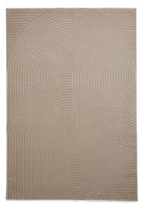 Világosbarna mosható szőnyeg újrahasznosított szálakból 120x170 cm Flores – Think Rugs