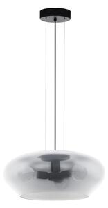 EGLO 39658 PRIORAT beltéri függeszték, fekete színben, E27 foglalattal, max 3X20W teljesítmény, IP20 védelemmel, 2 év garanciával ( EGLO 39658 )