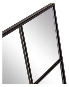 Clarita fali tükör fekete fém kerettel, 70 x 90 cm - Westwing Collection