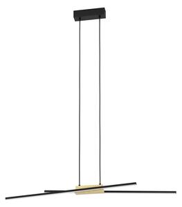 EGLO 900489 PANAGRIA beltéri függeszték, fekete, barna színben, 3120lm, 2X13W teljesítménnyel, IP20 védelemmel, 3000K, 5 év garanciával ( EGLO 900489 )