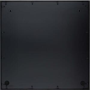 Slarita fali tükör fekete fém kerettel, 70 x 70 cm - Westwing Collection