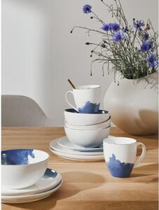 Rosie 2 db-os kék-fehér porcelán kávéscsésze szett - Westwing Collection