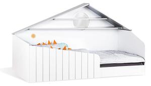 Caploonba Bird House Montessori Ágy LED Világítással (100x200 cm)