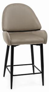 Bergamo Bárszék - Sötétbézs/Fekete