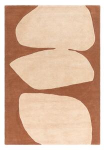 Téglavörös kézi szövésű gyapjú szőnyeg 120x170 cm Canvas – Asiatic Carpets