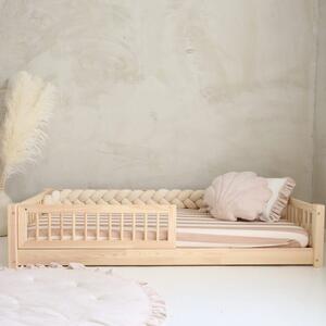 Luloo Basic Dream Natúr Montessori Gyerekágy (80x160 cm)