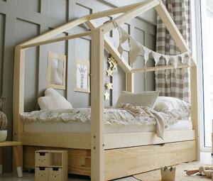 Luloo Housebed Classic Plus Gyerekágy (pótágyazható, több színben, méretben)