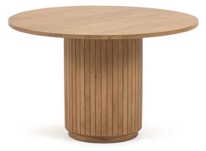 Natúr színű mangófa kerek étkezőasztal ø 120 cm Licia – Kave Home