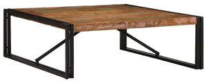 VidaXL többszínű tömör újrahasznosított fa dohányzóasztal 100x100x35cm