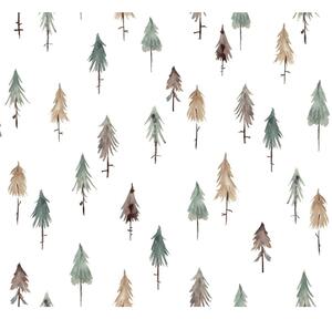 Gyerek tapéta 10 m x 50 cm Pine Woods – Lilipinso