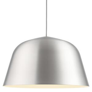 Függőlámpa Muuto, dimmable, Szürke, Nappali, Alumínium, Dizájn