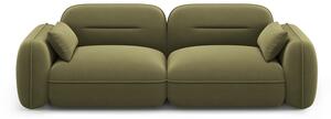 Zöld bársony kanapé 230 cm Audrey – Interieurs 86