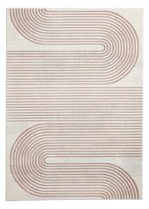 Rózsaszín-világosszürke szőnyeg 80x150 cm Apollo – Think Rugs