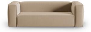 Világosbarna bársony kanapé 200 cm Mackay – Cosmopolitan Design