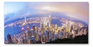 Akrilüveg fotó Hong kong panoráma