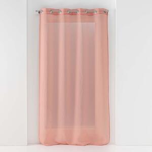 Rózsaszín átlátszó függöny 140x280 cm Sandra – douceur d'intérieur