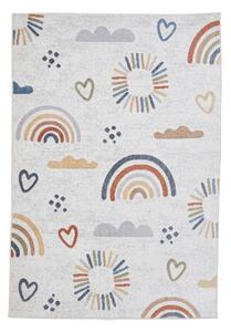 Krémszínű gyerek szőnyeg 120x170 cm Vida Kids Rainbow – Think Rugs