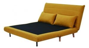 SI BENETT II széthúzható kanapé / kanapéágy - sárga