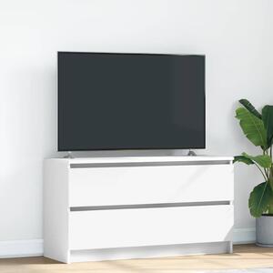 VidaXL fehér szerelt fa TV-szekrény 100x35x54 cm