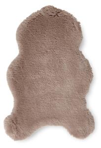Világosbarna szintetikus szőrme szőnyeg 60x90 cm Super Teddy – Think Rugs