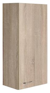 Aqualine Aqualine, ZOJA / KERAMIA FRESH felső szekrény 35x76x23cm, platina tölgy, 50336