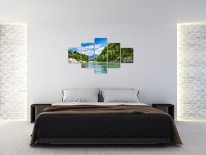 Modern festészet - vízfelület (125x70cm)