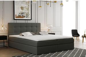 CAMILA ágy 160x200 cm Sötétszürke
