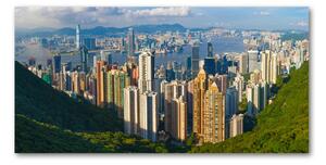 Akrilüveg fotó Hong kong panoráma