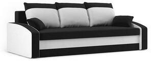 HEWLET MODEL 2 Nagy méretű kinyitható kanapé Fekete-fehér