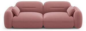 Rózsaszín bársony kanapé 230 cm Audrey – Interieurs 86