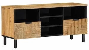 VidaXL barna tömör mangófa TV-szekrény 100 x 33 x 46 cm