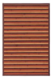 Mustársárga-barna bambusz szőnyeg 60x90 cm – Casa Selección