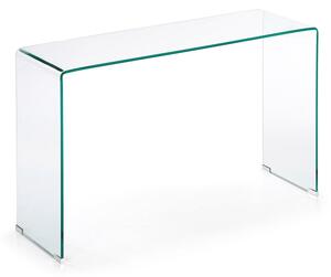 Üveg konzolasztal 40x125 cm Burano – Kave Home