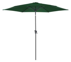Sötétzöld napernyő ø 300 cm – Rojaplast