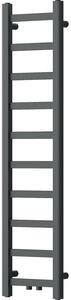 Mexen csavar, fűtőelem 1200 x 300 mm, 240 W, alul és középen, antracit, W126-1200-300-00-66