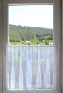 Fehér átlátszó függöny 150x60 cm Channel – Mendola Fabrics