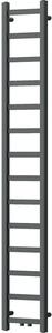 Mexen csavar, fűtőelem 1800 x 300 mm, 351 W, alul és középen, antracit, W126-1800-300-00-66