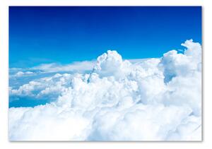 Üvegfotó Felhők a levegőből