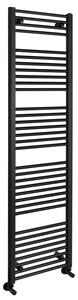 Aqualine Aqualine, DIRECT radiátor oldalsó csatlakozással 450x1680 mm, matt fekete, ILR64B