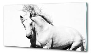 Konyhai hátfal panel Fehér ló