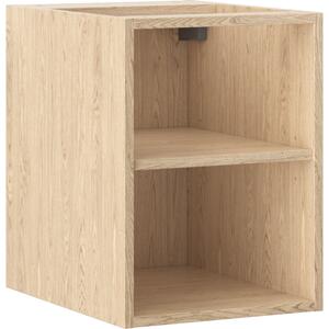 Mexen Box-A, nyitott szekrény polccal 35 cm, tölgyfa, 91AX2-0350-470-0-81