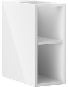 Mexen Box-A, nyitott szekrény polccal 20 cm, fényes fehér, 91AX2-0200-470-0-00