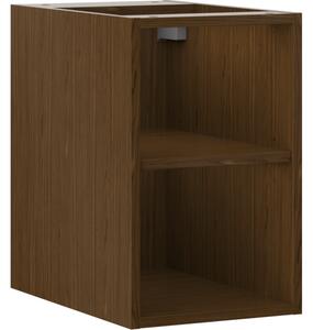 Mexen Box-A, nyitott szekrény polccal 30 cm, diófa, 91AX2-0300-470-0-86