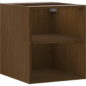Mexen Box-A, nyitott szekrény polccal 40 cm, diófa, 91AX2-0400-470-0-86