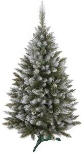 Kiváló minőségű karácsonyfa hóval borított lucfenyő 150 cm