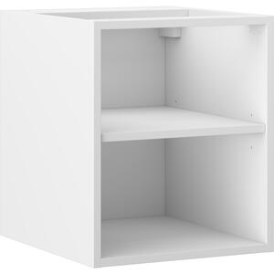 Mexen Box-A, nyitott szekrény polccal 40 cm, matt fehér, 91AX2-0400-470-0-01